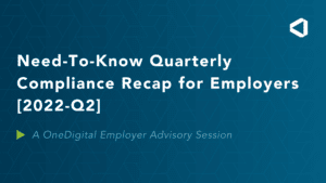 Need-To-Know Quarterly Compliance Recap for Empl
