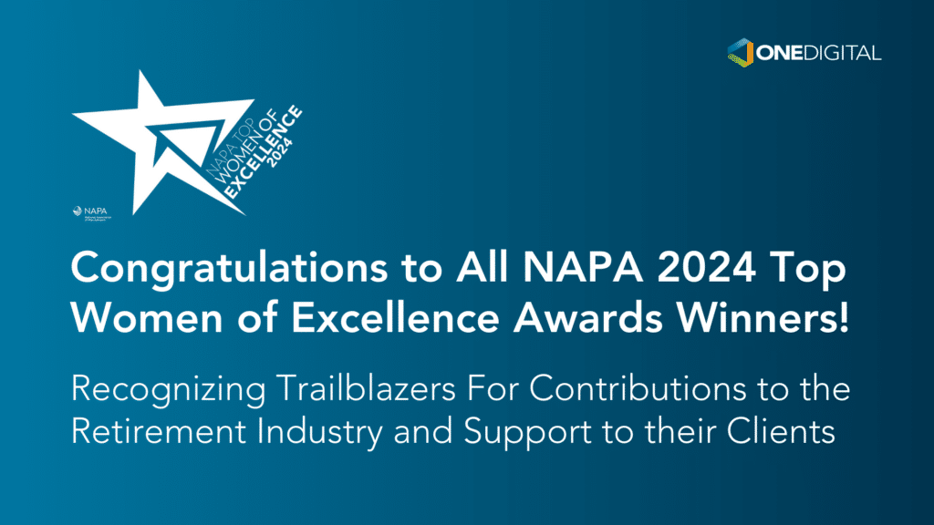 2024 NAPA Top Women Award Winners